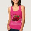 In The Name Of Love Collection Raspberry Pink Ladies's Snug Fit Racerback Tank Top