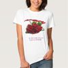 In The Name Of Love Collection White Ladies T Shirt