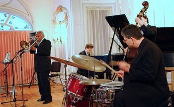 with Slide Hampton
