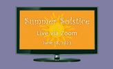Sun June 18  •  Summer Solstice Concert  •  Single - one viewer
