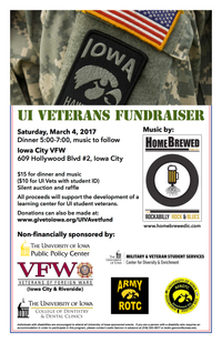 UI Veterans Fundraiser