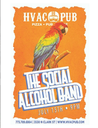 The Social Alcohol Band Live at HVAC Pub
