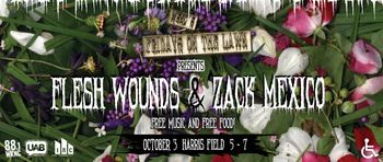2015 10 3 Zack Mexico plays Fridays on the Lawn Harris Field  Raleigh NC 88.1 WKNC fm
