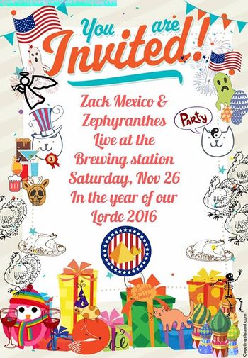2016 11 26 Zack Mexico plays on the OBX at Outer Banks Brewing Station
