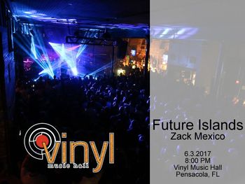 2017 6 3 Vinyl Music Hall Zack Mexico opens for Future Islands
