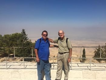 On Mount Nebo in Jordan
