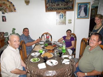 Friends and food
