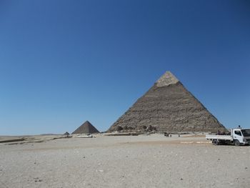 Large and small pyramid
