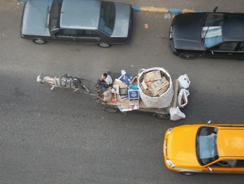 A loaded down ncart
