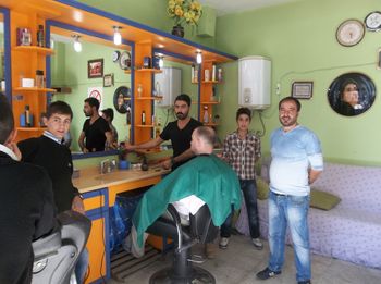 Getting a Haircut
