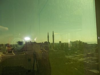 The mosque at sunrice
