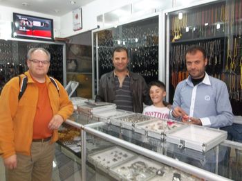 Bart in a Jewelry Store
