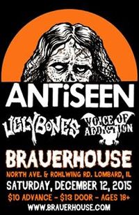 lombard IL punk legends ANTISEEN with Voice Of Addiction & Uglybones