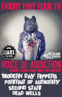 Voice Of Addiction! - tour kick off party