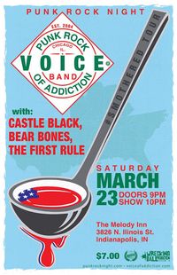 PRN: Voice of Addiction, Castle Black, Bear Bones, & First Rule