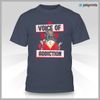 T-shirt Predator on navy blue