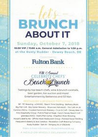 Rusty Rudder for Celebrity Chef Benefit