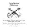 CDROM - Don's Favorites (fiddle tunes)