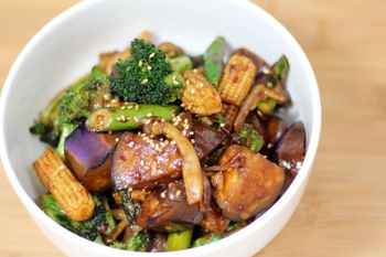 Veggies in Chili Black Bean Sauce
