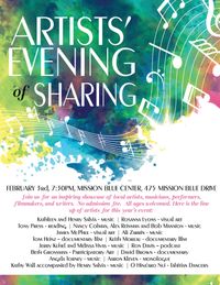 Artists' Evening of Sharing
