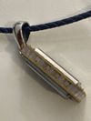 Leather Little Lady harmonica necklace 