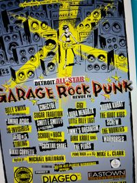  DIRK KROLL BAND performs! The Detroit All-Star Garage Rock Punk Review IV @ Cadieux Cafe