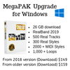 Megapak Upgrade for Windows (from older than 2018)