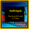 Hallelujah in C Major play along video MP4