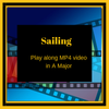 Sailing in A Major Play Along MP4 video