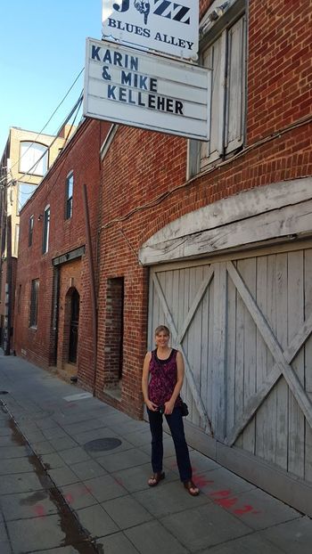 Karin at Blues Alley, Oct 12, 2015
