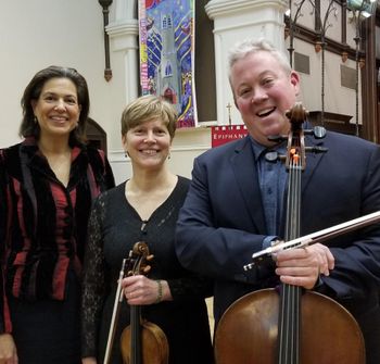 Beethoven "Archduke" Trio: Karin Kelleher, violin; Stephen Czarkowski, cello; Sonya Subbayya Sutton, piano
