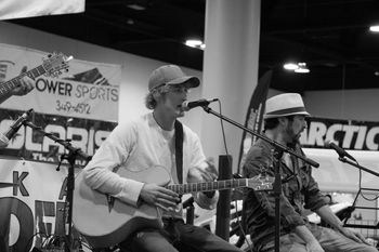 Joel & Chris at the Convention Center in Anchorage Alaska
