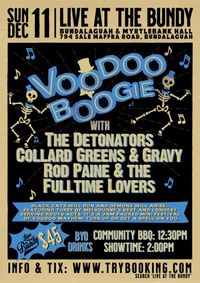 Voodoo boogie with Detonators and Modern Lovers