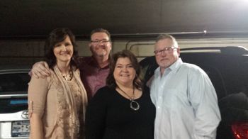Great friends of ours; The Coffmans, drove to Nashville to spend the evening with us

