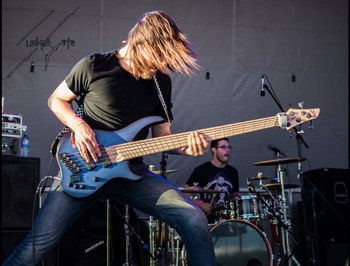 Ryan Berehulke  at Farmageddon Open Air, June 12th 2015. Photo © Chris Geistlinger
