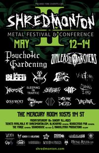 Shredmonton Metal Festival and Conference II 2017