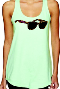 Flip Glasses Girls Tank