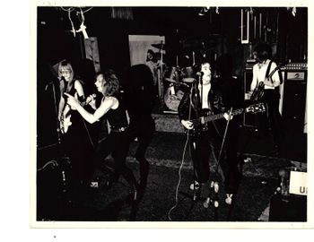 The Aliens at CBGB's playing on the original stage 1976

