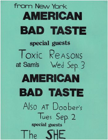 ABT & good friends Toxic Reasons 1980
