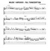 Major 7 Arpeggio - Full Transcription