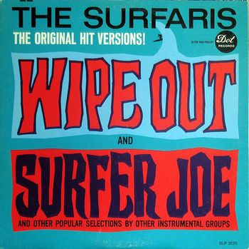 Surfer Joe was added to the cover as it rose on the charts
