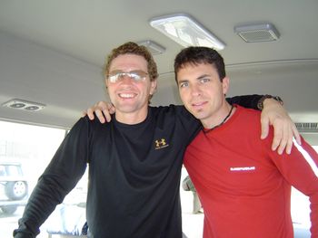 With Craig Morgan in Kuwait
