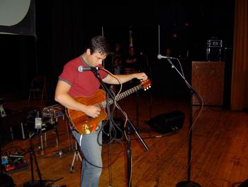 Getting ready to play the Ryman with Mark Wills
