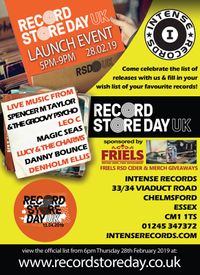 Intense Records - Record Store Day Launch
