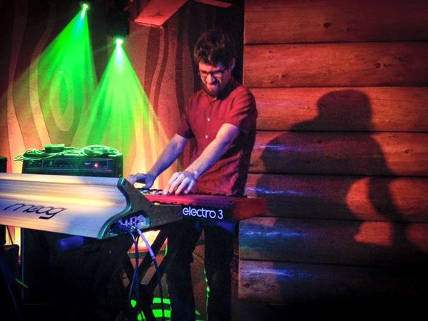 Playing keys in Portland, OR w/ Sean Kelly on the Passport Approved Tour (Thanks Monte for the Killer shot!)