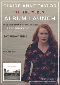 Claire Anne Taylor Album Launch Frederickton (NSW)