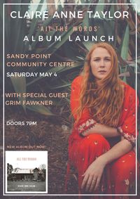 Claire Anne Taylor Album Launch at Sandy Point (VIC)