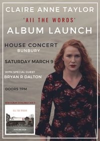Claire Anne Taylor Bunbury House Concert (WA)