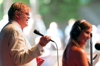 With Garrison Keillor
