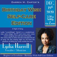 Birthday Wish Self Care Edition - Evening with the Lovelysinger!